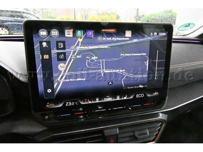 Ansicht Monitor Navigationsgerät