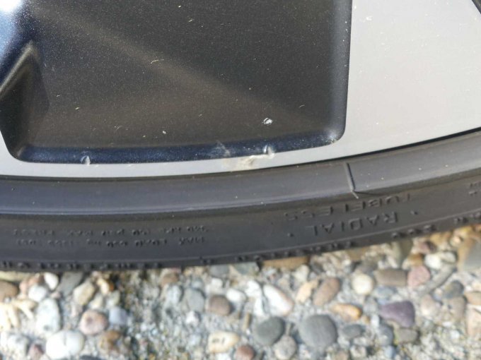 Beispiel Beschädigungen Felgen