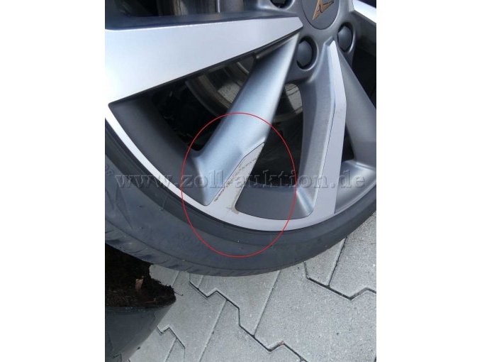 Beispiel Klebereste Winterräder