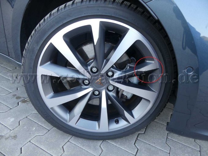 Beispiel Kleberreste Winterräder