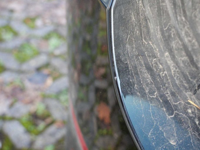 Lackschadn Stoßfänger hinten