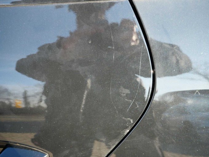 Kratzer Türe hintenlinks