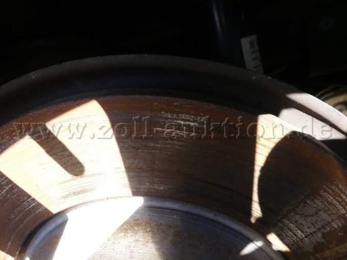 Standkorrosion Bremsscheibe