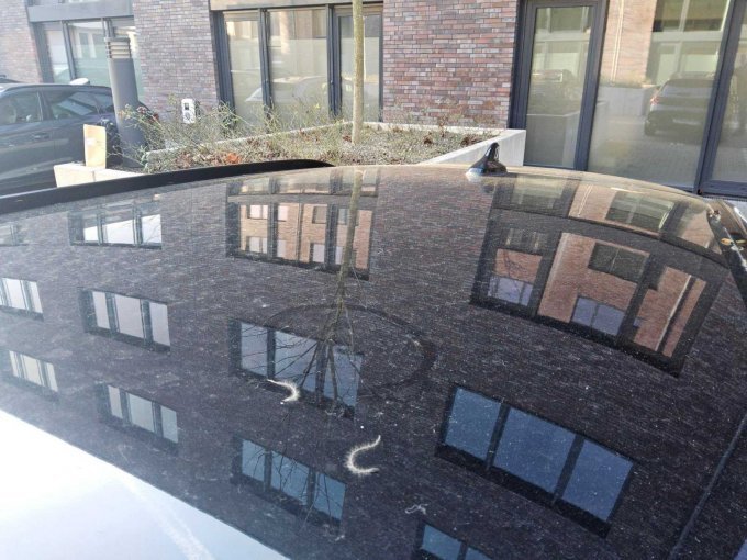 Lackschadenfreie Eindellung im Dach