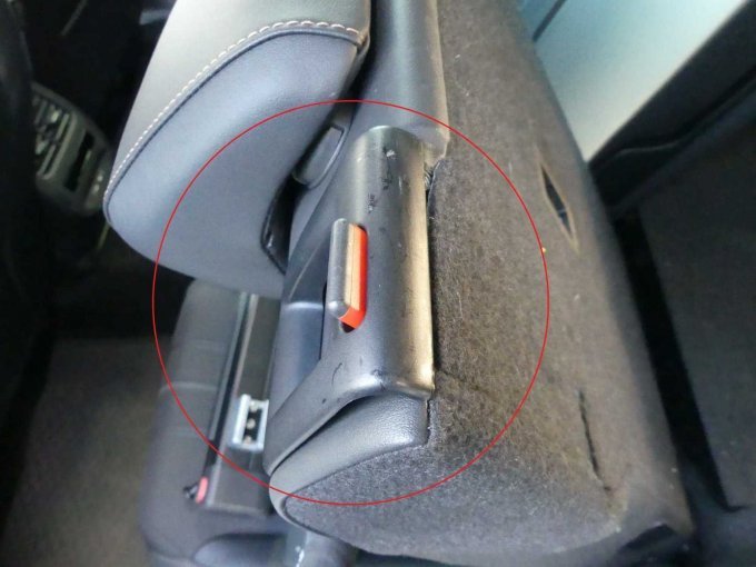 Beispiel-Schaden Sitzlehne