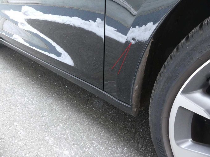 Delle Kotflügel rechts