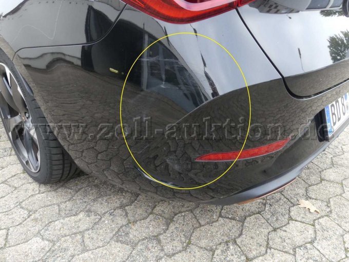 Anstoßschaden hinten links