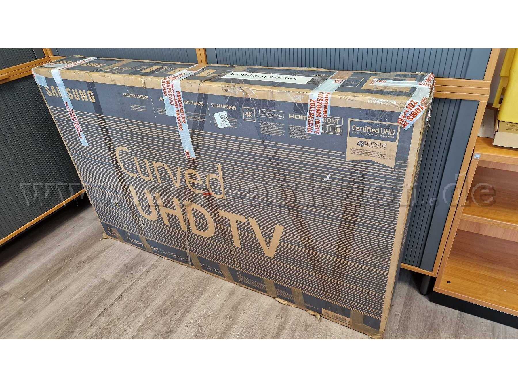 Verpackung Samsung Curved UHD TV