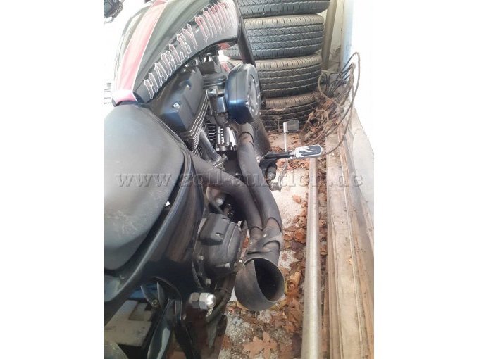 CustomBike Harley Davidson, Auspuffanlage