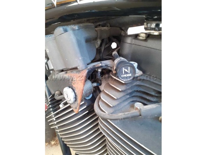 CustomBike Harley Davidson, Zündschloss, Choke