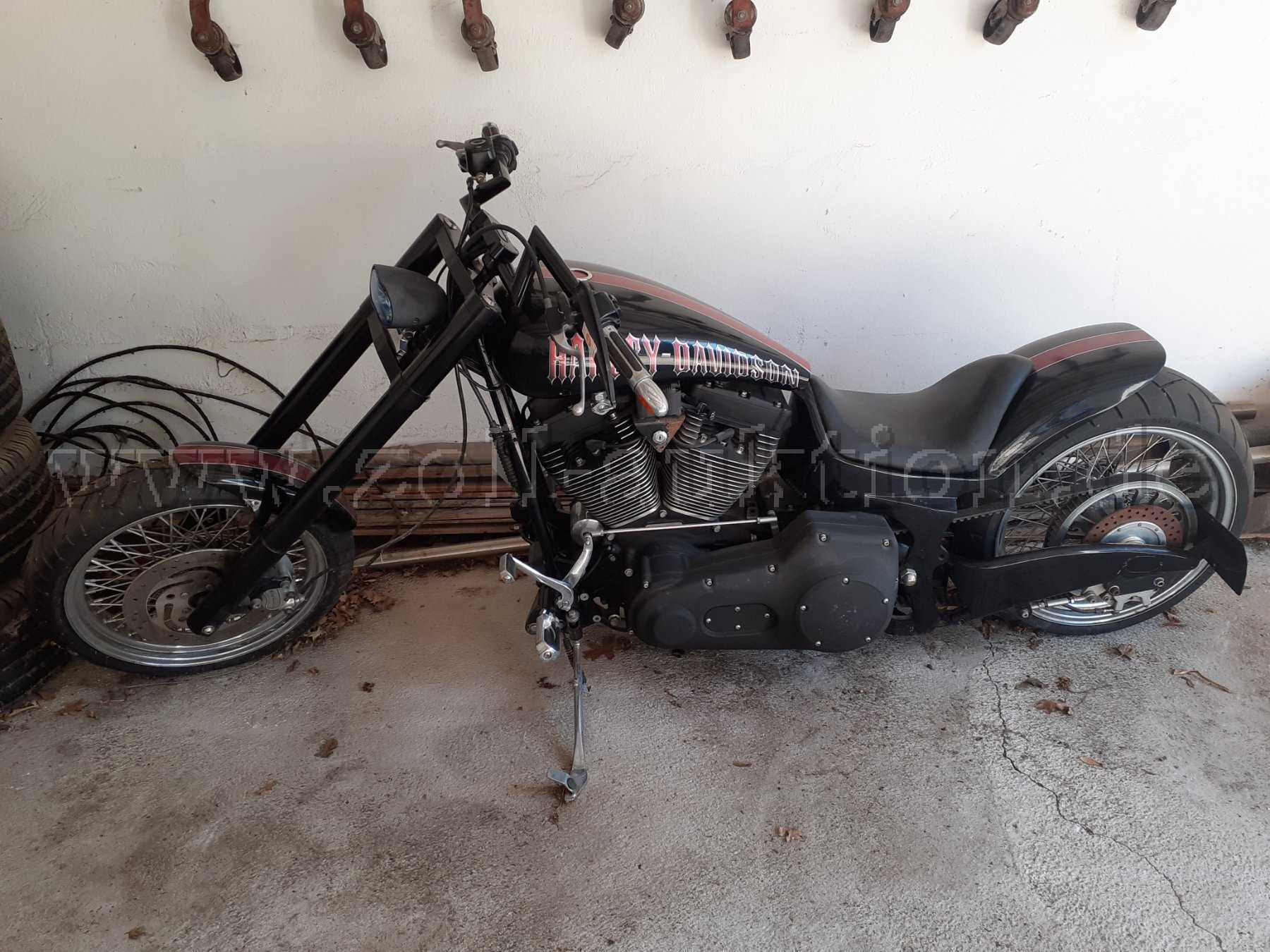 CustomBike Harley Davidson, Gesamtansicht