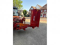 Mulcher angehoben