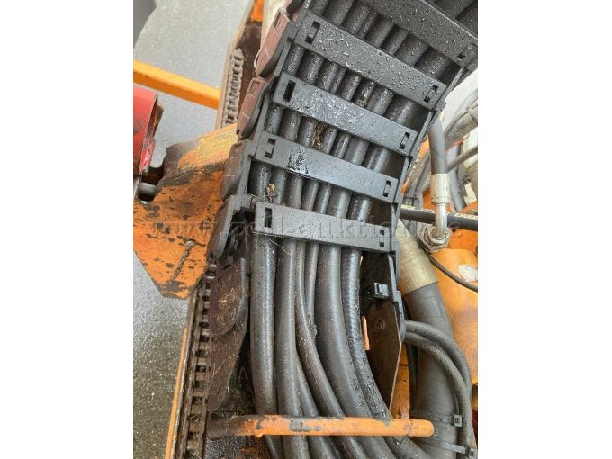 Verschiebeeinrichtung, Hydraulikschläuche