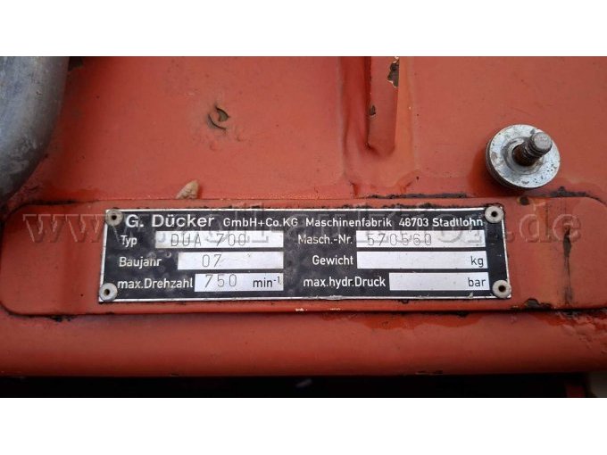 Ansicht Typenschild
