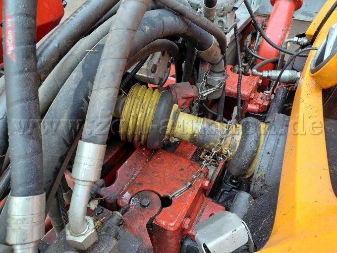 Zapfwelle in Einbauposition