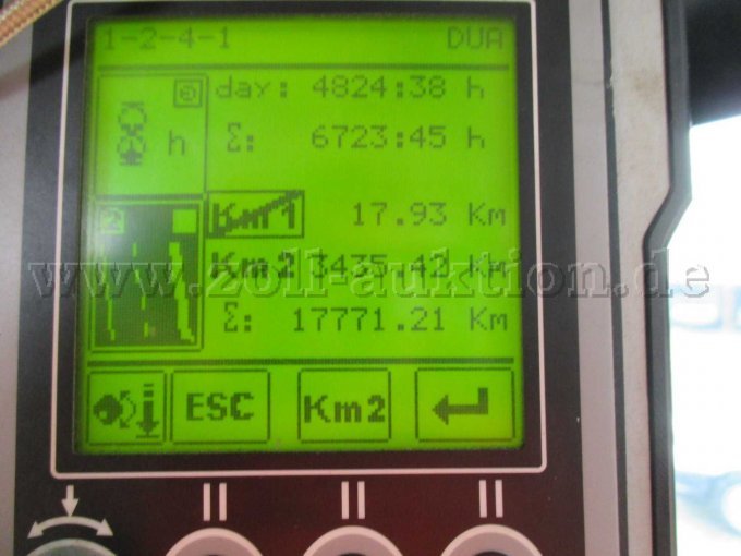 Monitor Einsatzstunden