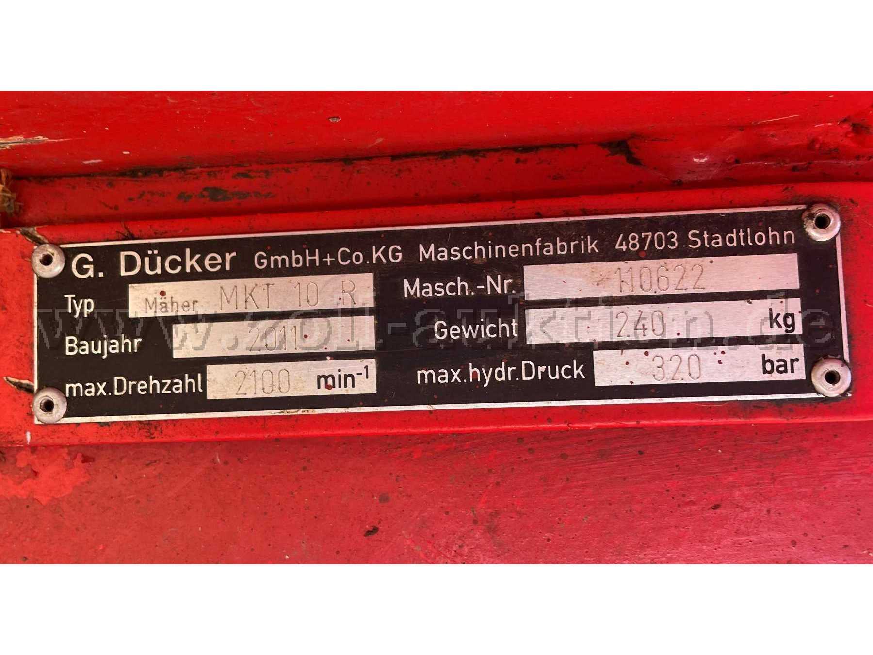 Typenschild Mulchgerät