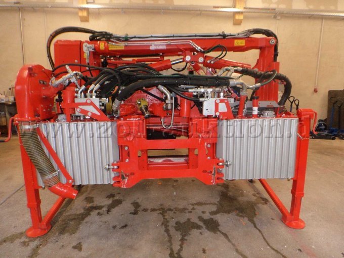 Dücker Mähkombination MK 25-800,
von hinten