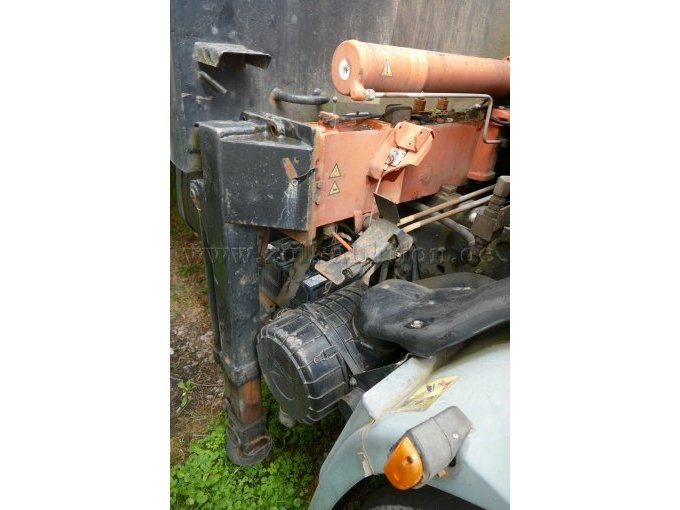 1 DAF LF 55.250 Pritsche m. Ladekran *Rechtslenker* / Unfall- & Bastlerfahrzeug – foto 8 – kavel bij Zoll-Auktion, Wandlitz