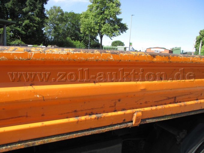 seitliche Ansicht Ladefläche