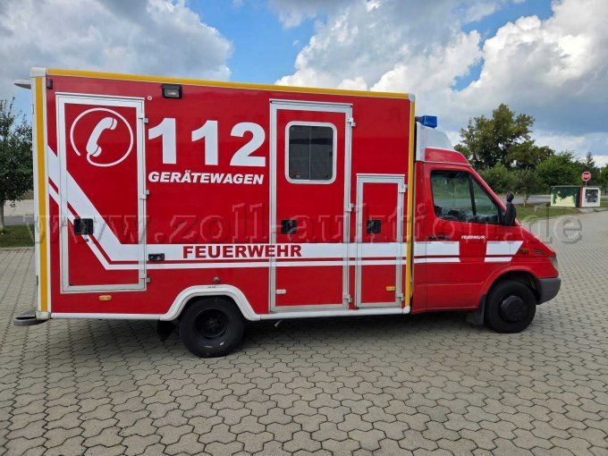 1 DAIMLER-BENZ, Marke 904.6, Feuerwehr Werkstattwagen, defekt, Bastlerfahrzeug – foto 5 – kavel bij Zoll-Auktion, Beelitz