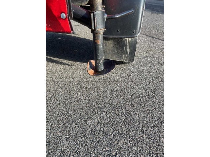 Fuß der Abstellstütze verbogen