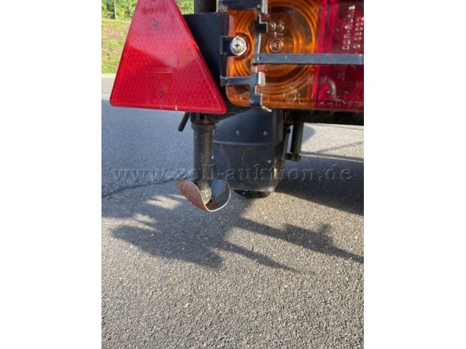 Fuß der Abstellstütze verbogen