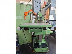 Ansicht der Maschine von vorn