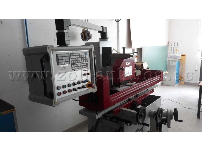 Maschine von links + Bedienfeld