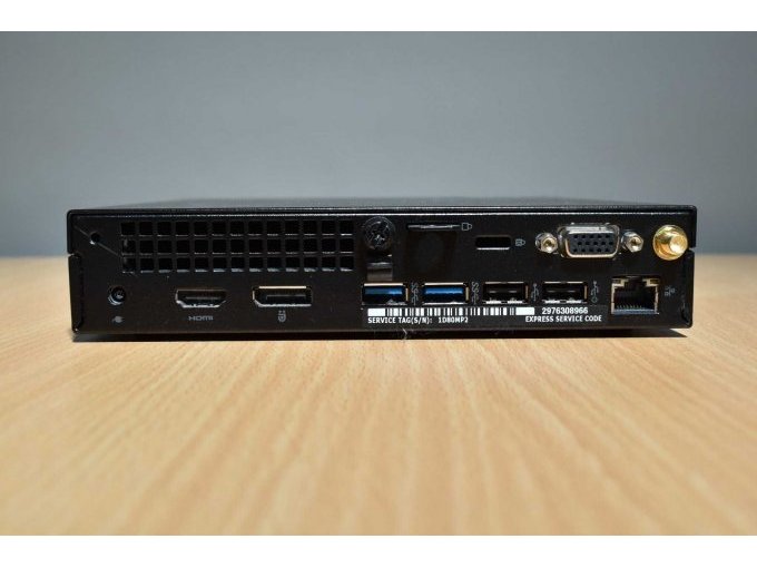 DELL OptiPlex 3050 MFF MFXX8
Ansicht der Anschlüsse