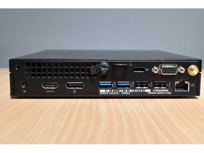 DELL OptiPlex 3050 MFF MFXX8
Ansicht der Anschlüsse