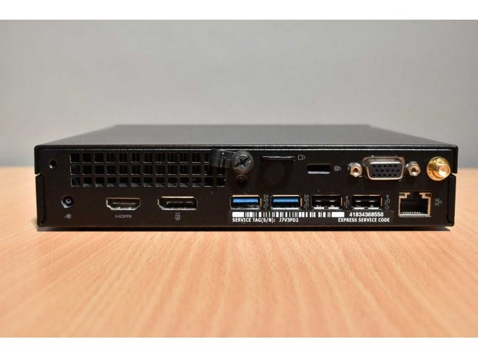 DELL OptiPlex 3050 MFF MFXX8
Ansicht der Anschlüsse