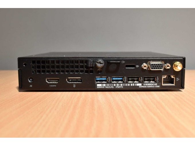 DELL OptiPlex 3050 MFF MFXX8
Ansicht der Anschlüsse