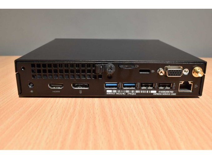 DELL OptiPlex 3050 MFF MFXX8
Ansicht der Anschlüsse