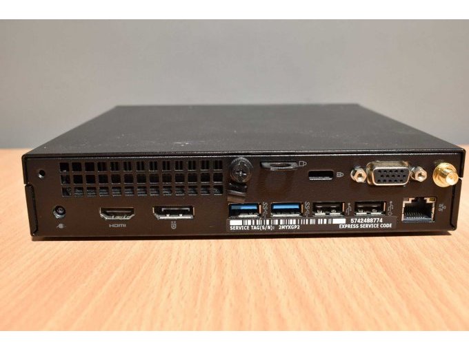 DELL OptiPlex 3050 MFF MFXX8
Ansicht der Anschlüsse