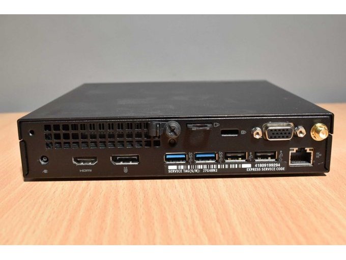 DELL OptiPlex 3050 MFF MFXX8
Ansicht der Anschlüsse