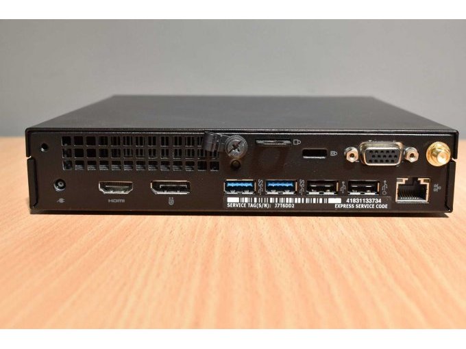 DELL OptiPlex 3050 MFF MFXX8
Ansicht der Anschlüsse