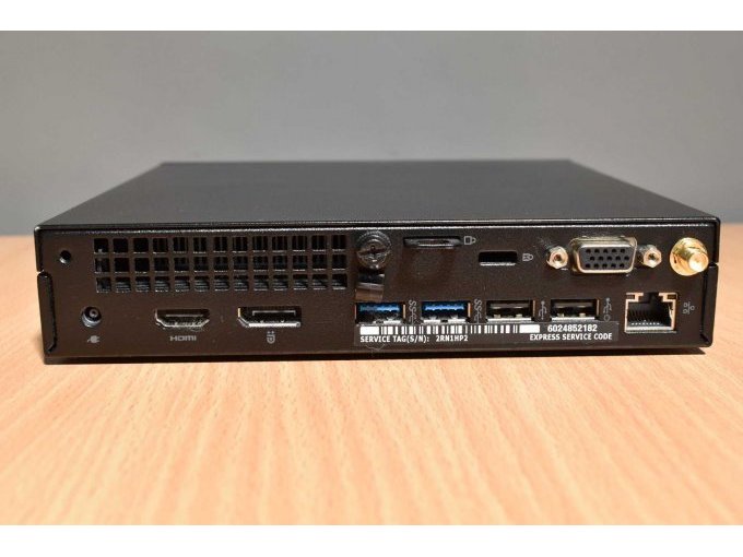 DELL OptiPlex 3050 MFF MFXX8
Ansicht der Anschlüsse