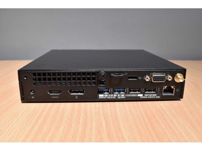 DELL OptiPlex 3050 MFF MFXX8
Ansicht der Anschlüsse