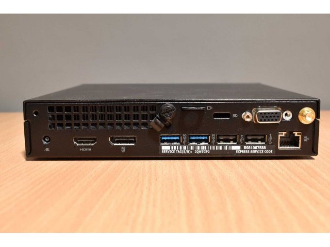 DELL OptiPlex 3050 MFF MFXX8
Ansicht der Anschlüsse