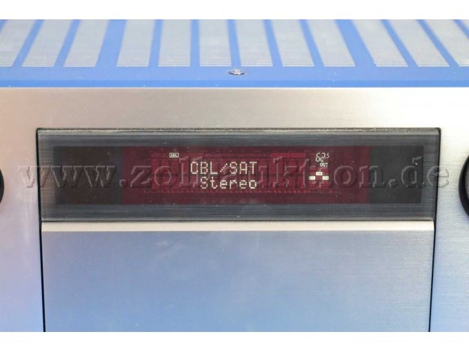 Ansicht Vorderseite Display, Gerät eingeschaltet