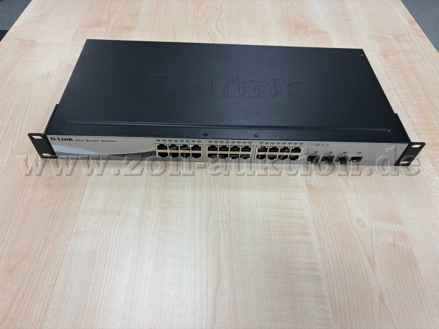 Frontseite mit 24 Ports & 4 FSP Ports