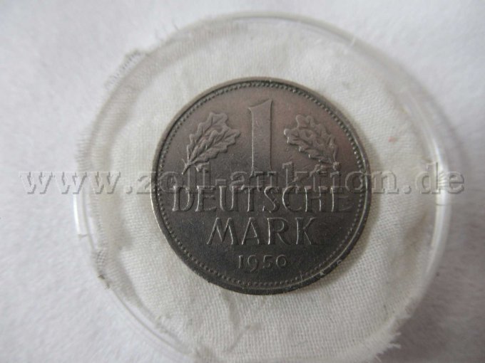 1-DM Münze Frontansicht