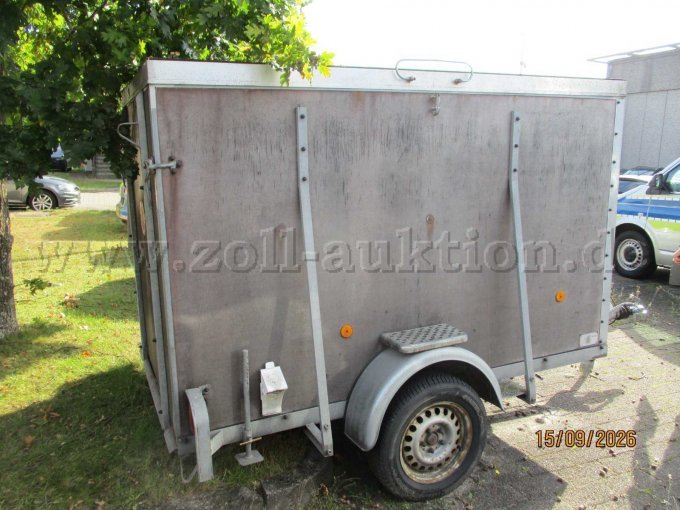 1 DUIS Anhänger SDAH geschl. Kasten – foto 3 – kavel bij Zoll-Auktion, Oldenburg