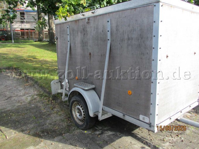 1 DUIS Anhänger SDAH geschl. Kasten – foto 2 – kavel bij Zoll-Auktion, Oldenburg