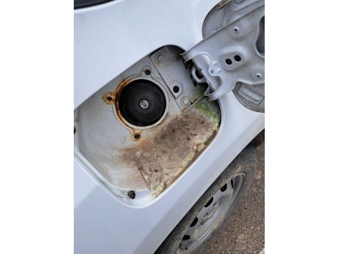 Korrosion Tankeinfüllstutzen