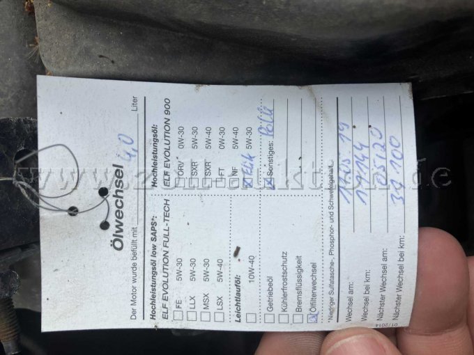Servicezettel vom 17.05.2019
