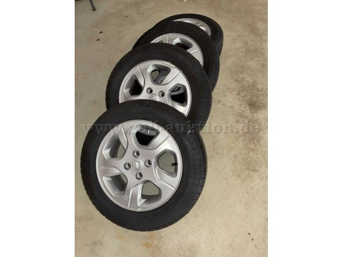 Sommerbereifung Alufelge 185 65 R 15