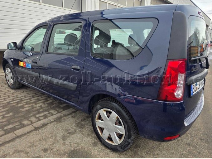 PKW Dacia Logan SD, hintere linke Seitenansicht