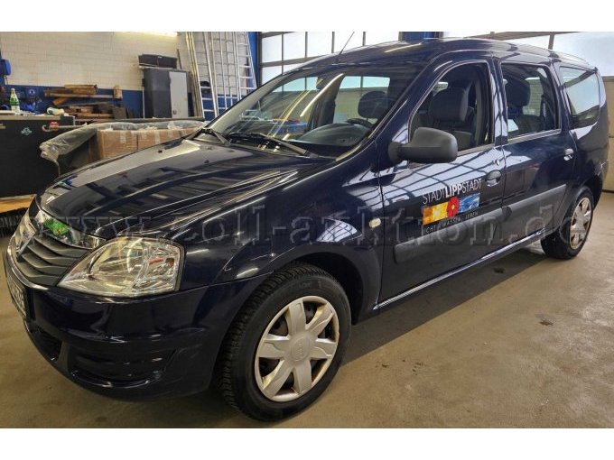 PKW Dacia Logan SD, vordere linke Seitenansicht PKW Dacia Logan SD, vordere linke Seitenansicht